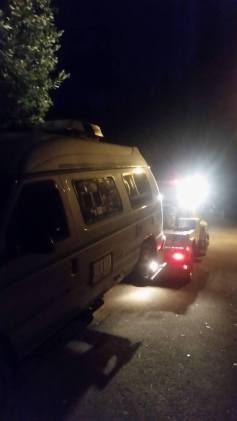 Van Night Towed
